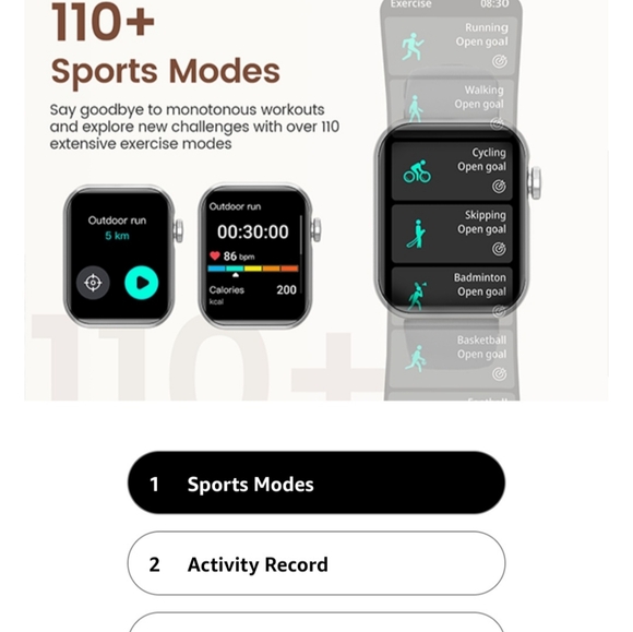 Akumaka Smart Watch - Picture 3 of 6